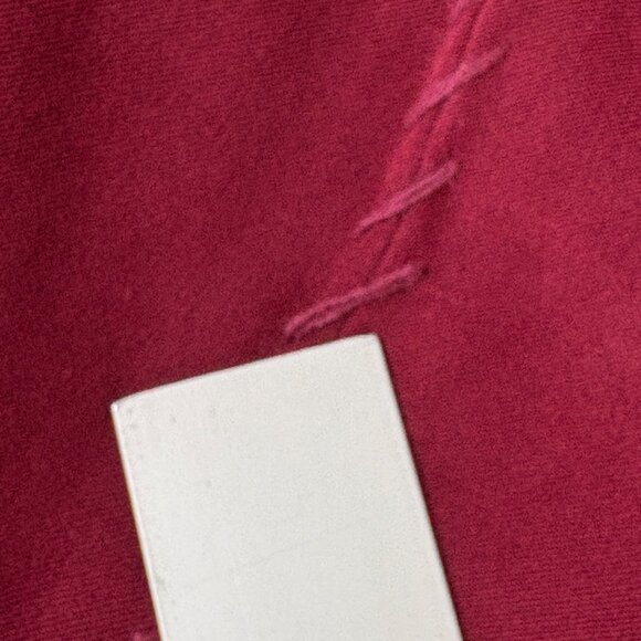 Susan Graver Stretch Moleskin Western Jacket Size L Red Floral Embroidered NWT - Picture 8 of 14